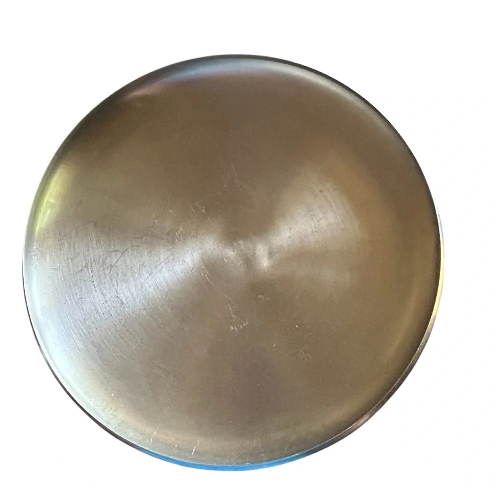 Vtg Revere Ware 10 Qt Stock Pot Lid Rome NY‎ USA Stainless Steel Copper Bottom